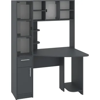 Počítačový stůl Slevadoma PC stůl PIRAMIDA Barva: Antracit