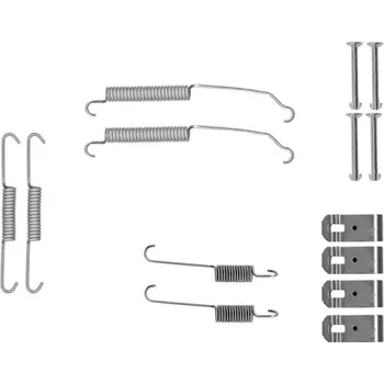 Lanko parkovací brzdy Sada přílušenství brzových čelistí TEXTAR 97048000