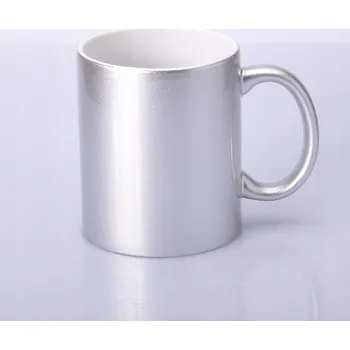 Hrnek Unisub SM-045 Hrnek Stříbro kovový 330 ml keramika 330 ml