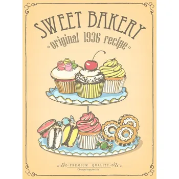 Obraz Cedule Premium Quality - Sweet Bakery