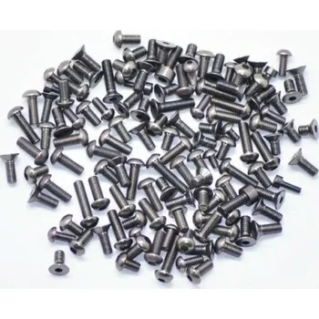 RC model auta Serpent Screwset 411 gray alu 7075 T6 (126) SER401603 - expresní doprava