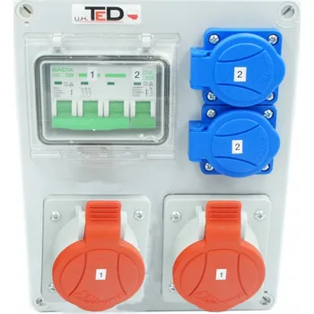 Rozvaděč STAVEBNÍ ROZVADĚČ S JIŠTĚNÍM