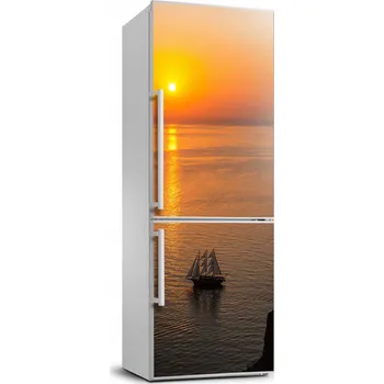 Fototapeta Samolepka na ledničku Západ slunce moře 70x190