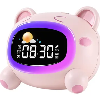 Lampička Noční lampa ELECTRONICA 4U růžová