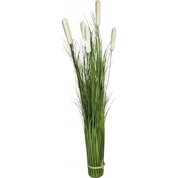 umělá květina UMĚLÉ KVĚTINY - TRÁVA HUSTÁ VODNÍ PALIČKA XXL 80CM