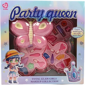 Doplněk pro panenku SADA KOSMETIKY PRO DĚTI NA MALOVÁNÍ OBRÁZKŮ PRO PANENKY