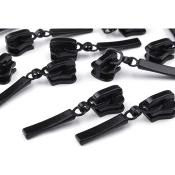 Zip Jezdec ke kostěným zipům No 5 ozdobný Varianta: 5 černá, Balení: 10 ks