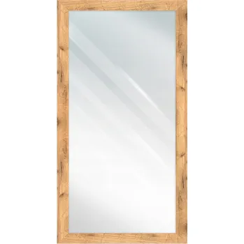 Zrcadlo Zrcadlo v rámu 70x50 dub zlatý craft