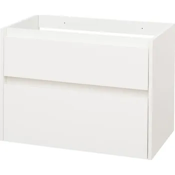 Mereo Opto, koupelnová skříňka 81 cm, bílá CN911S