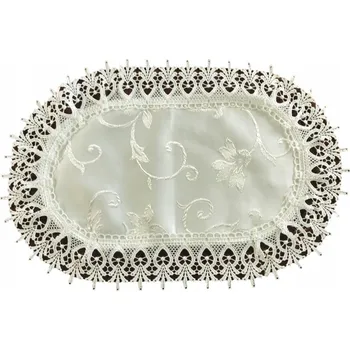 Prostěradlo Ovální ubrousek polyester 30 cm x 45 cm