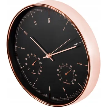 Hodiny Nástěnné hodiny Maclean zlaté 31 cm