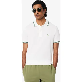 Pánské tričko Tričko Lacoste White 001 1085293 S