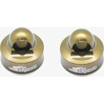 RC model auta Serpent Stoßdämpferkappe 7075 hard - anodized (2) SER600347 - expresní doprava