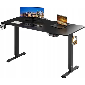 Psací stůl Obdélníkový psací stůl Casaria 110 x 60 x 73 cm černý