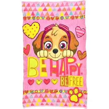 Dětská deka Deka medvídek coral Tlapková patrola SKYE 100x140 cm