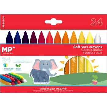 Pastelka VOSKOVÉ PASTELKY 24 BAREV MP