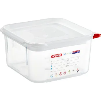 Dóza na potraviny Nádoba na potraviny z polypropylenu 195x195x100 mm, 2 l | ARAVEN, 11851