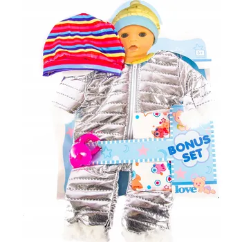 Doplněk pro panenku OBLEČENÍ PRO PANENKU MIMINKO - KOMBINEZA KOSMONAUT