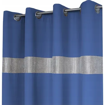 Obraz HOTOVÝ ZÁVĚS PANAMSKÉ ZIRKONY S OKA a okny, výška 145x250, DŽÍNY