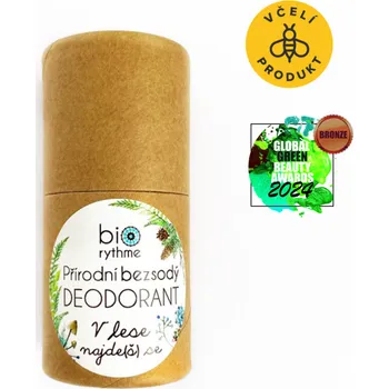 Biorythme Tuhý deodorant bez sody V lese najde(š) se35 g