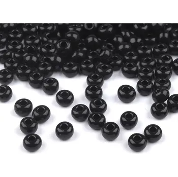 Korálek Rokajl Preciosa 6/0 - 4 mm Varianta: 23980 černá, Balení: 20 g