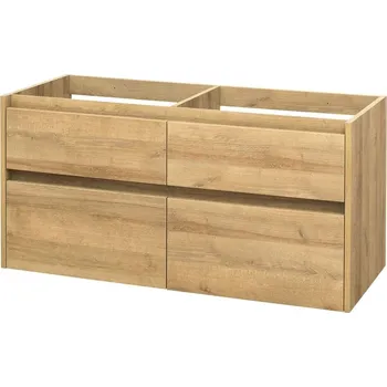 Mereo Opto, koupelnová skříňka 121 cm, dub Riviera CN923S