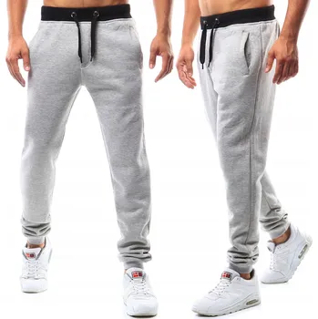 DStreet pánské tepláky UX2214 šedé, velikost L