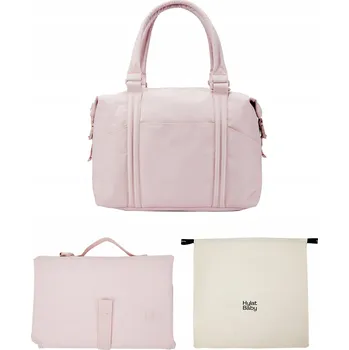 Přebalovací taška Taška a organizér pro maminky + přebalovací podložka + obal Růžová Hylat Baby