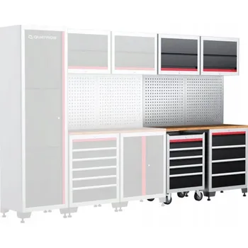 Modul 7 ks dílenského nábytku QS17004 Quatros