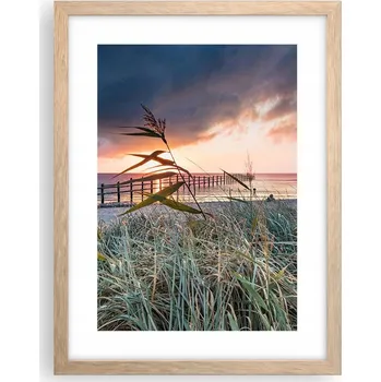 Obraz Obraz plakát v rámu světlý dub do obýváku 30x40 krajina plakáty na zeď