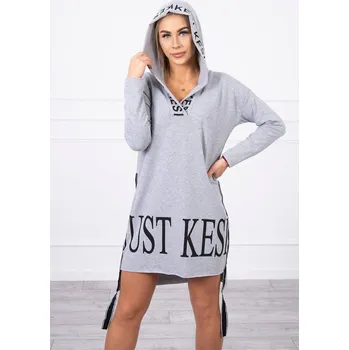 Dámské šaty Dámské šaty s kapucí a potiskem K-Fashion, UNI i519_18574-U