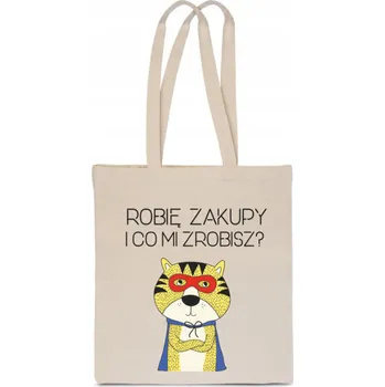 Nákupní taška Nákupní taška PoStar béžová bavlna