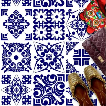 Fototapeta Samolepky na dlaždice 20x20 cm - Mexický vzor talavera