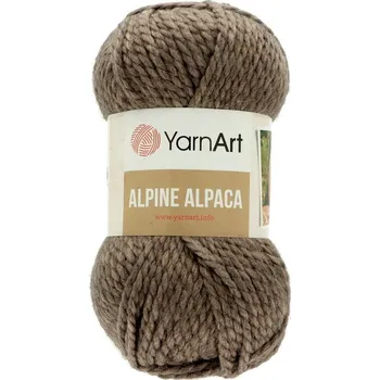 Příze YarnArt Alpine Alpaca New 1438 hnědá