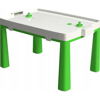 Konferenční stolek ZELENÝ STOLEK PRO DĚTI DOMŮ I NA ZAHRADU S HROU CYMBERGAJ 2V1