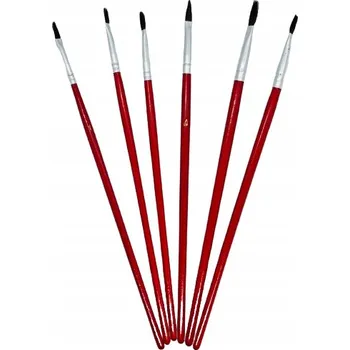 Kosmetický štětec MIPA Štětečky na opravy laku, sada 6 KUSŮ