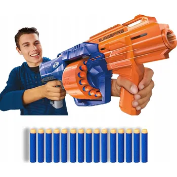 Dětská zbraň Hasbro NERF N-STRIKE ELITE SURGEFIRE MEGA RYCHLÝ OTOČNÝ ZÁSOBNÍK E0011