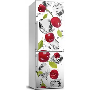 Fototapeta Samolepka na lednici, fólie - Višně a voda 70x190 cm