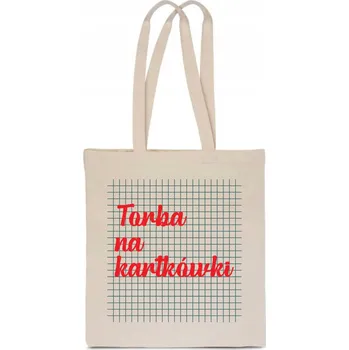 EKO Bavlněná TAŠKA Dárek ke Dni učitelů TAŠKA NA SEŠITY TT_13