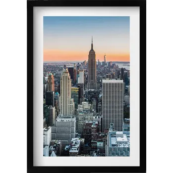 Obraz Nástěnný obraz do obýváku, kuchyně - Pohled na architekturu New Yorku 40x60 cm