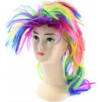 Karnevalová paruka Barevná paruka – různé druhy a barvy