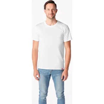 Pánské tričko CityZen - AGEN Pánské tričko bílé 5XL