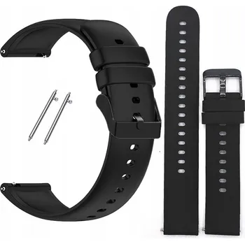 Řemínek na hodinky Řemínek k hodinkám CHYTRÉ HODINKY UNIVERZÁLNÍ silikonový 18 mm #B A R V Y