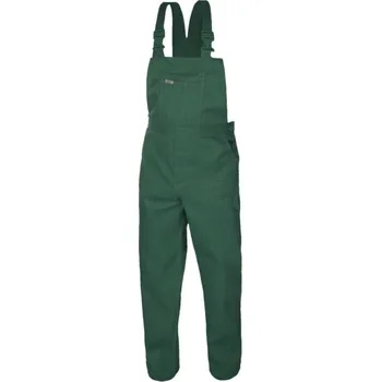 montérky PRACOVNÍ KALHOTY S LACLEM montérkové zel. 176/82