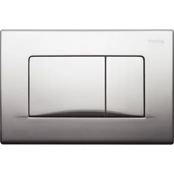 Splachovací tlačítko Mereo Quatro ovládací tlačítko, matný chrom MM21