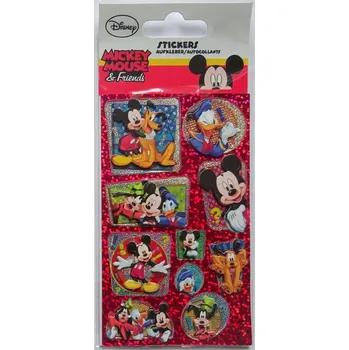 samolepka Sada 40 3D samolepek Disney