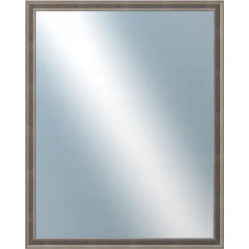 Zrcadlo Zrcadlo DANTIK nástěnné obdélníkové, rám dřevo, 800 x 1000 mm