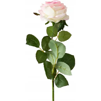 umělá květina UMĚLÝ KVĚT RŮŽE do vázy růžová 64 cm