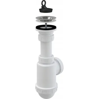 Sifon ODTOK DŘEZU S NEREZOVÝM SÍTKEM DN70 ALCAPLAST