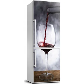 Fototapeta Samolepka na lednici, fólie Červené víno 70x190 cm